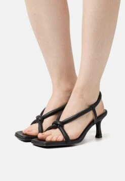 Selected Femme Sara Padded- Sandalias - Black