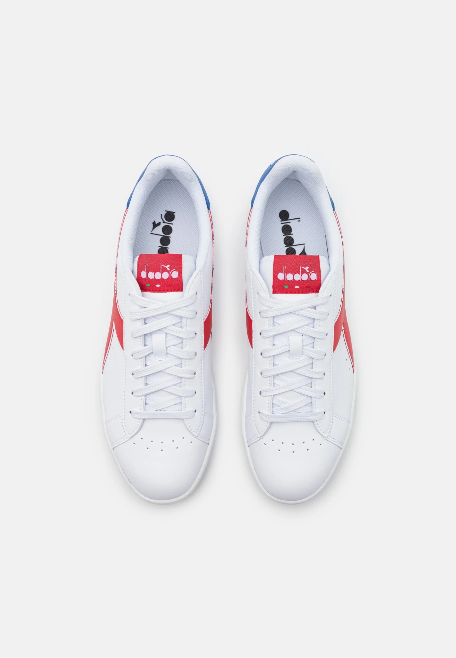 Diadora Torneo Unisex - Zapatillas - White/Tango Red 4 Diadora Torneo Unisex - Zapatillas - White/Tango Red - Imagen 4