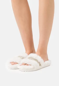 MICHAEL Michael Kors Scarlett- Pantuflas - Cream