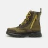 Dr. Martens Tarik Zip Unisex - Botines Con Cordones - Olive