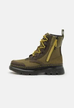 Dr. Martens Tarik Zip Unisex - Botines Con Cordones - Olive