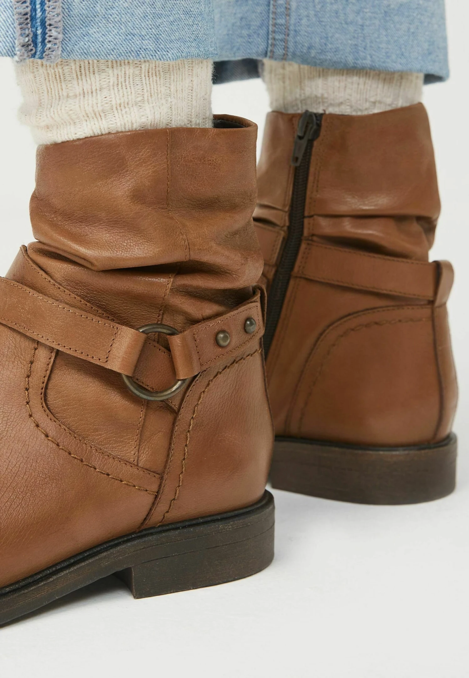 Next Botines Camperos - Tan Brown 2 Next Botines Camperos - Tan Brown - Imagen 2