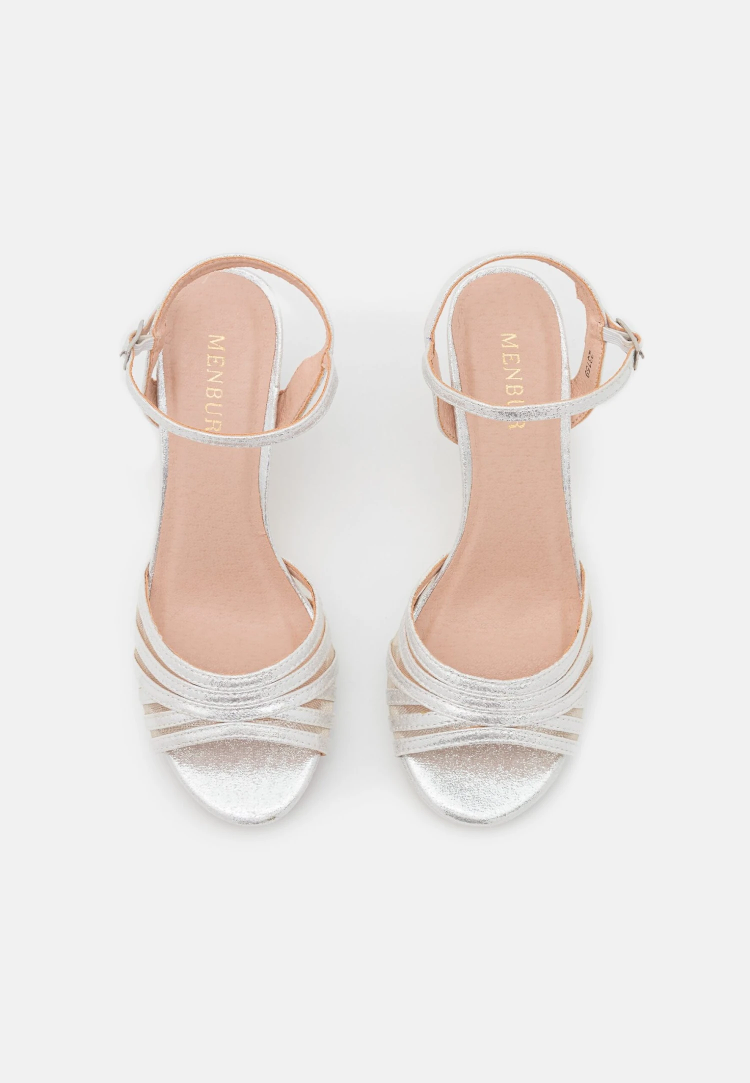 Menbur Sandalias De Tacón - Silber 6 Menbur Sandalias De Tacón - Silber - Imagen 6