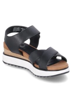 S.Oliver Sandalias De Cuña - Schwarz -Hava Tienda de ventas c20b2596584e441f83ab5f4b6e25a421