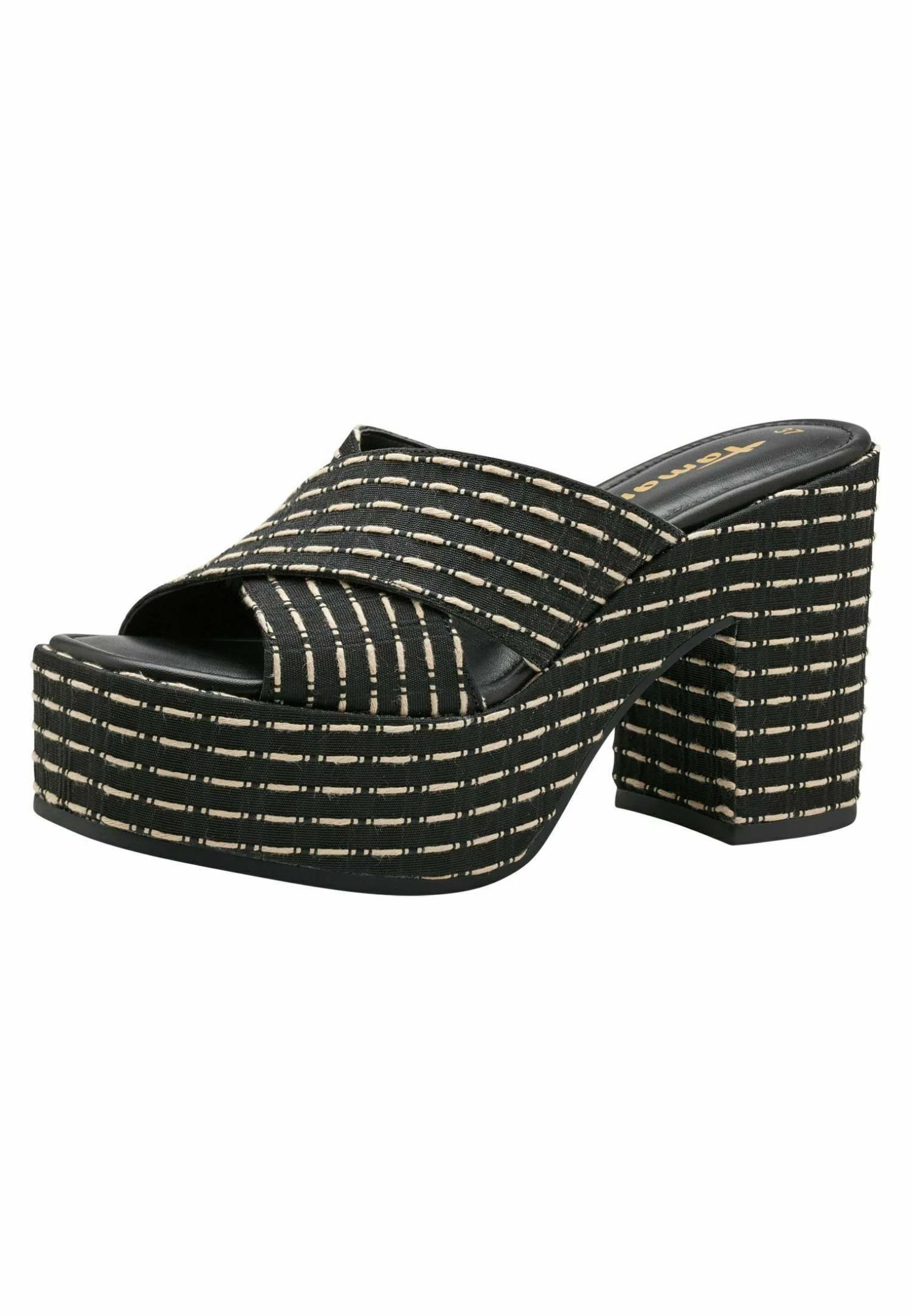 Tamaris Sandalias - Black Beige 2 Tamaris Sandalias - Black Beige - Imagen 2