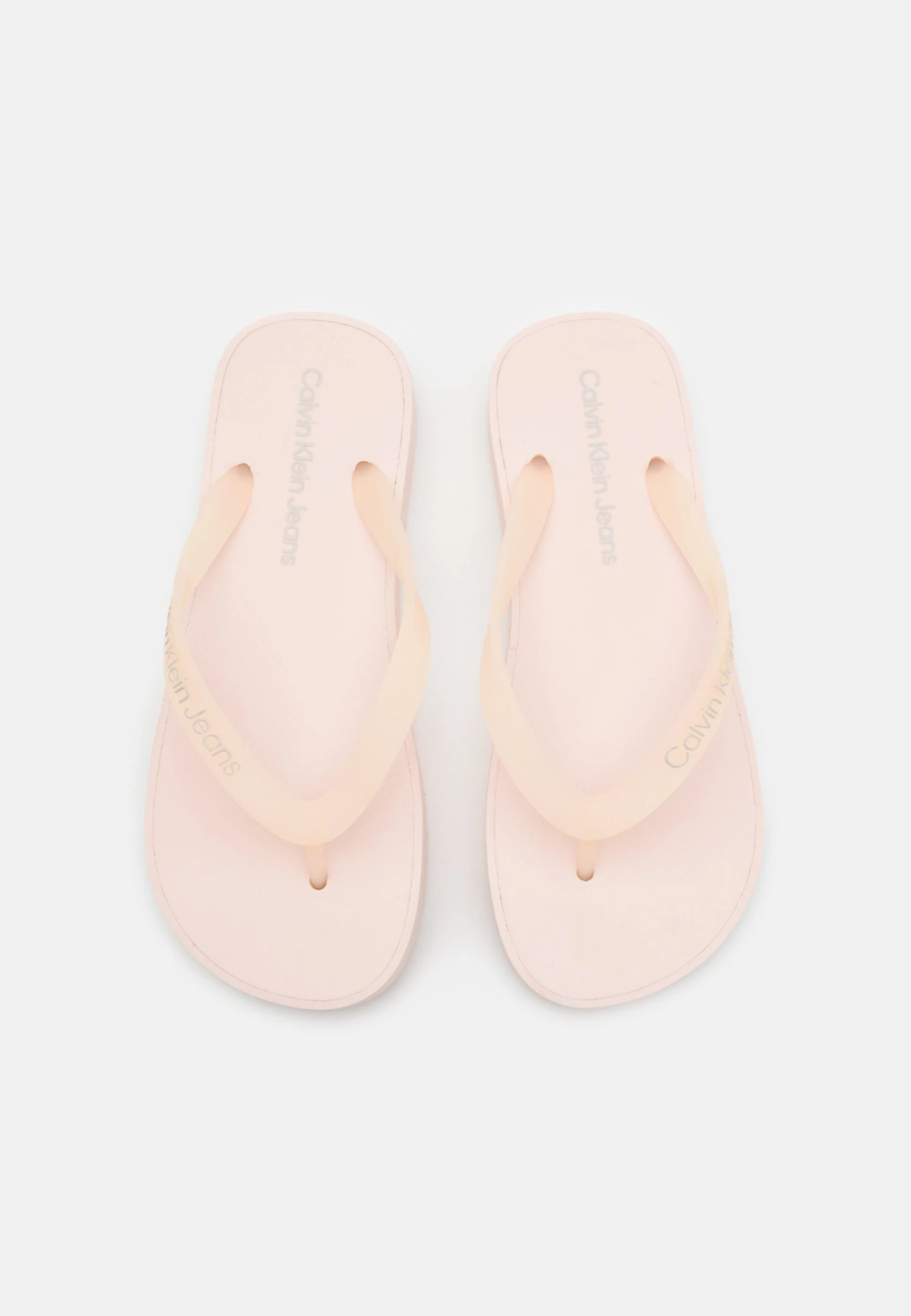Calvin Klein Jeans Beach Flatform Logo - Sandalias De Dedo - Peach Blush/Oyster Mushroom 6 Calvin Klein Jeans Beach Flatform Logo - Sandalias De Dedo - Peach Blush/Oyster Mushroom - Imagen 6