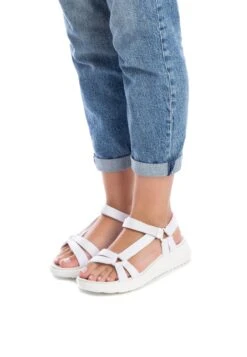 Xti Sandalias Con Plataforma - White