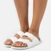 Birkenstock Arizona Bf Triples Narrow - Pantuflas - White