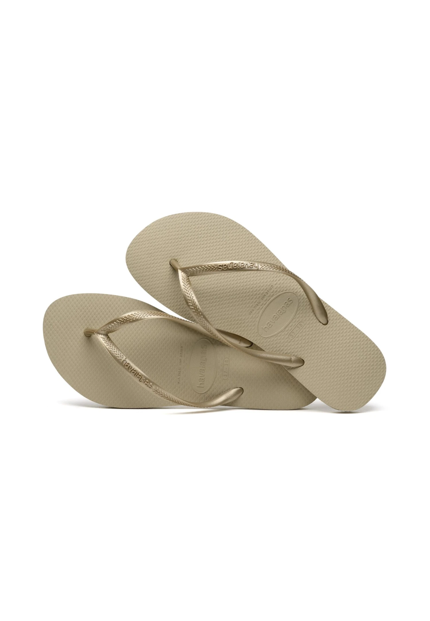 Havaianas Flip Flop Slim - Chanclas De Dedo - Sand Grey/Light Gold 5 Havaianas Flip Flop Slim - Chanclas De Dedo - Sand Grey/Light Gold - Imagen 5