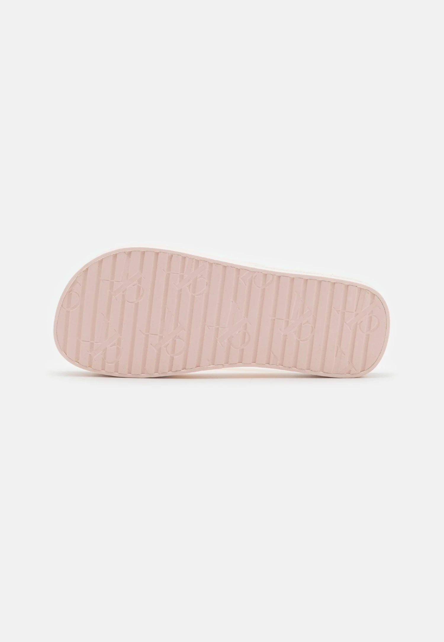 Calvin Klein Jeans Beach Flatform Logo - Sandalias De Dedo - Peach Blush/Oyster Mushroom 5 Calvin Klein Jeans Beach Flatform Logo - Sandalias De Dedo - Peach Blush/Oyster Mushroom - Imagen 5