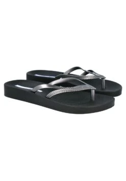 Ipanema Bossa Soft - Chanclas De Dedo - Black/Silver -Hava Tienda de ventas d8599d6ff9e44b66850ed3514512f9c1