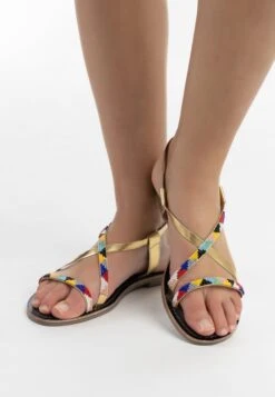 Usha Sandalias - Gold