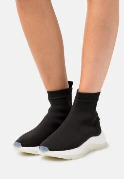 Calvin Klein Sock Boot - Botines - Black