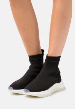 Calvin Klein Sock Boot - Botines - Black