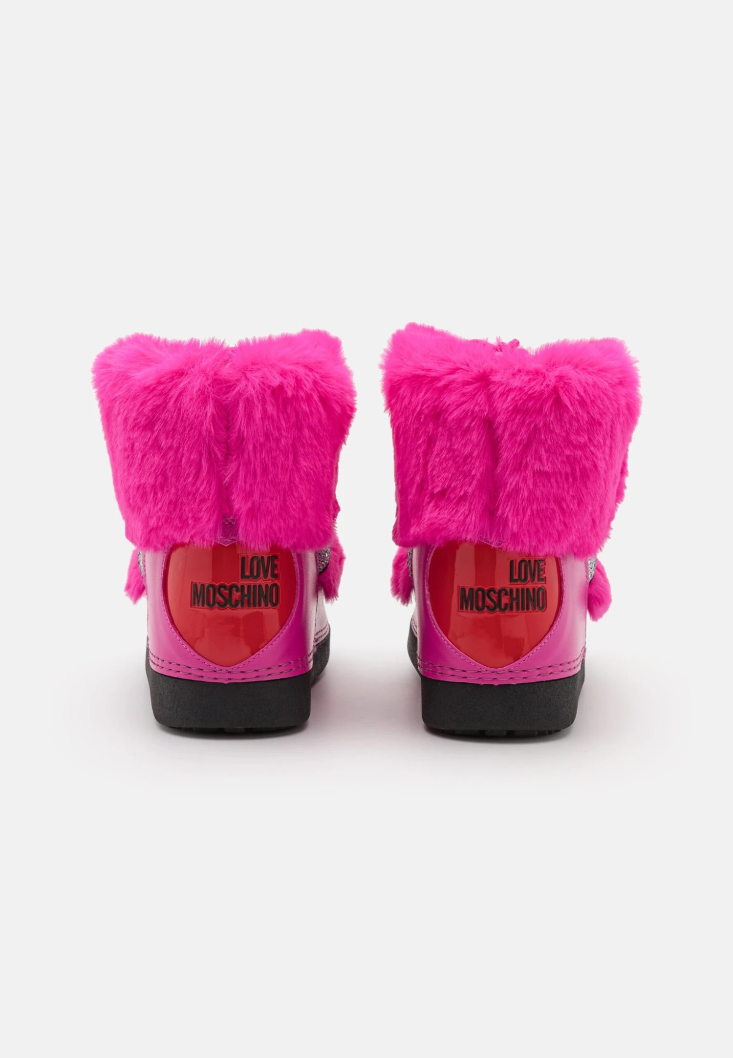 LOVE MOSCHINO Botines Con Plataforma - Fuxia 3 LOVE MOSCHINO Botines Con Plataforma - Fuxia - Imagen 3
