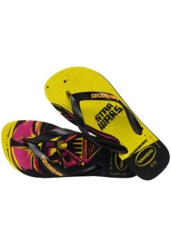 Havaianas Flip Flop Star Warspop - Chanclas De Dedo - Black Pop Yellow -Hava Tienda de ventas e28c8b98af5d47648e6af64c2258aeb1