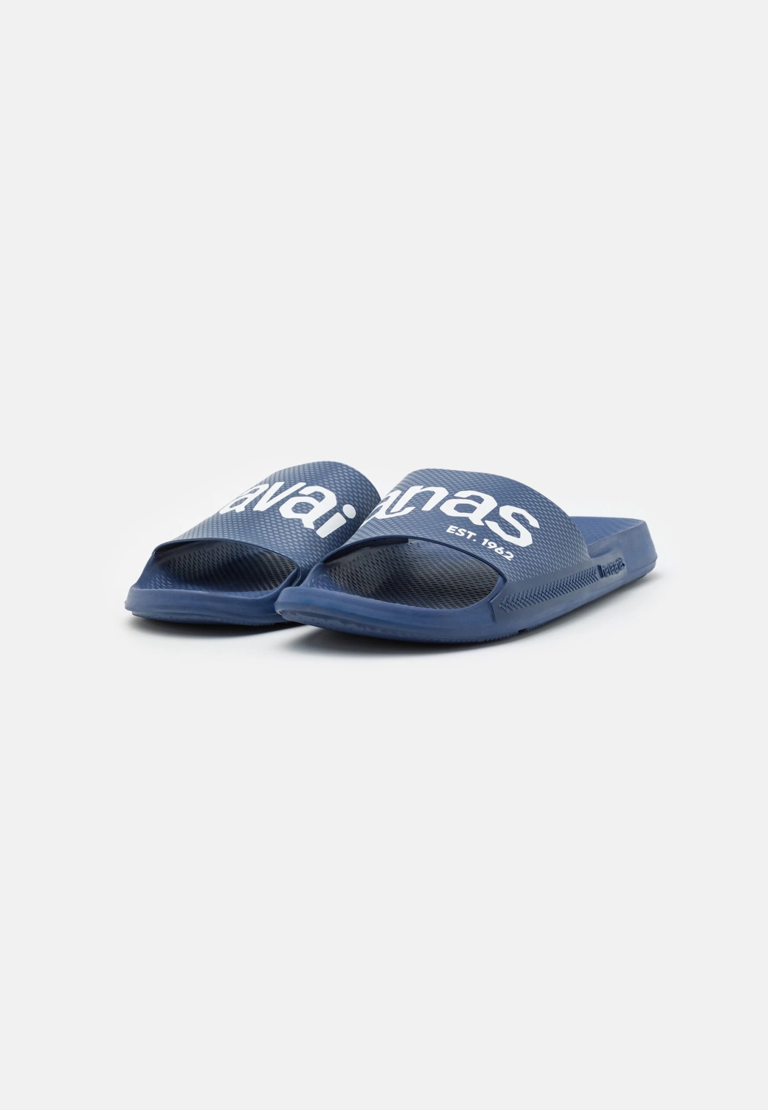 Havaianas Slide Classic Logomania Unisex - Chanclas De Baño - Navy Blue 2 Havaianas Slide Classic Logomania Unisex - Chanclas De Baño - Navy Blue - Imagen 2