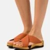 Sanita Wood Vesla Sport Flex - Zuecos - Burned Orange