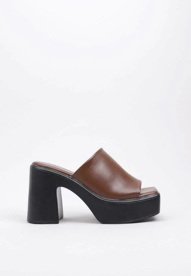 Lea - Sandalias Planas - Brown 6 Lea - Sandalias Planas - Brown - Imagen 6