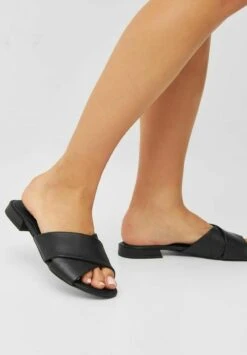 Bianco Biamathilda - Sandalias Planas - Black