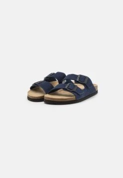 Pier One Leather Unisex - Pantuflas - Dark Blue -Hava Tienda de ventas f358a7c25a684b3198ee060e79b4a851
