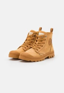 Palladium Pampa Hi Zip- Botines Con Cordones - Amber Gold -Hava Tienda de ventas f4b5d4404a7e4d9dba3e70bcb3b962de