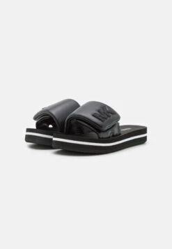 MICHAEL Michael Kors Platform Slide - Sandalias Planas - Black -Hava Tienda de ventas f50bc55fb9a24b49819330c0a3963924