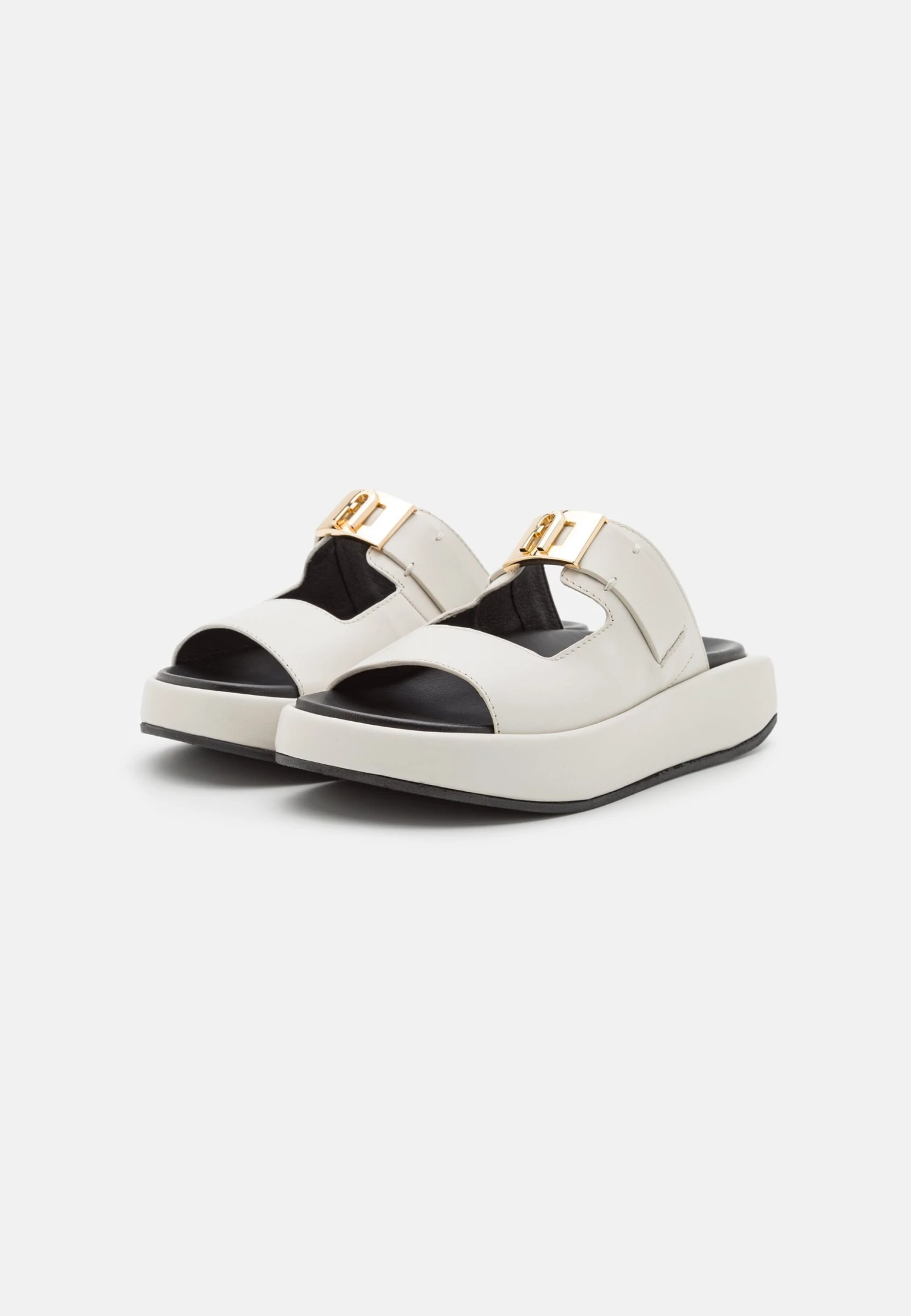 Furla Zoe Fusbet Mule- Sandalias Planas - Marshmallow 3 Furla Zoe Fusbet Mule- Sandalias Planas - Marshmallow - Imagen 3