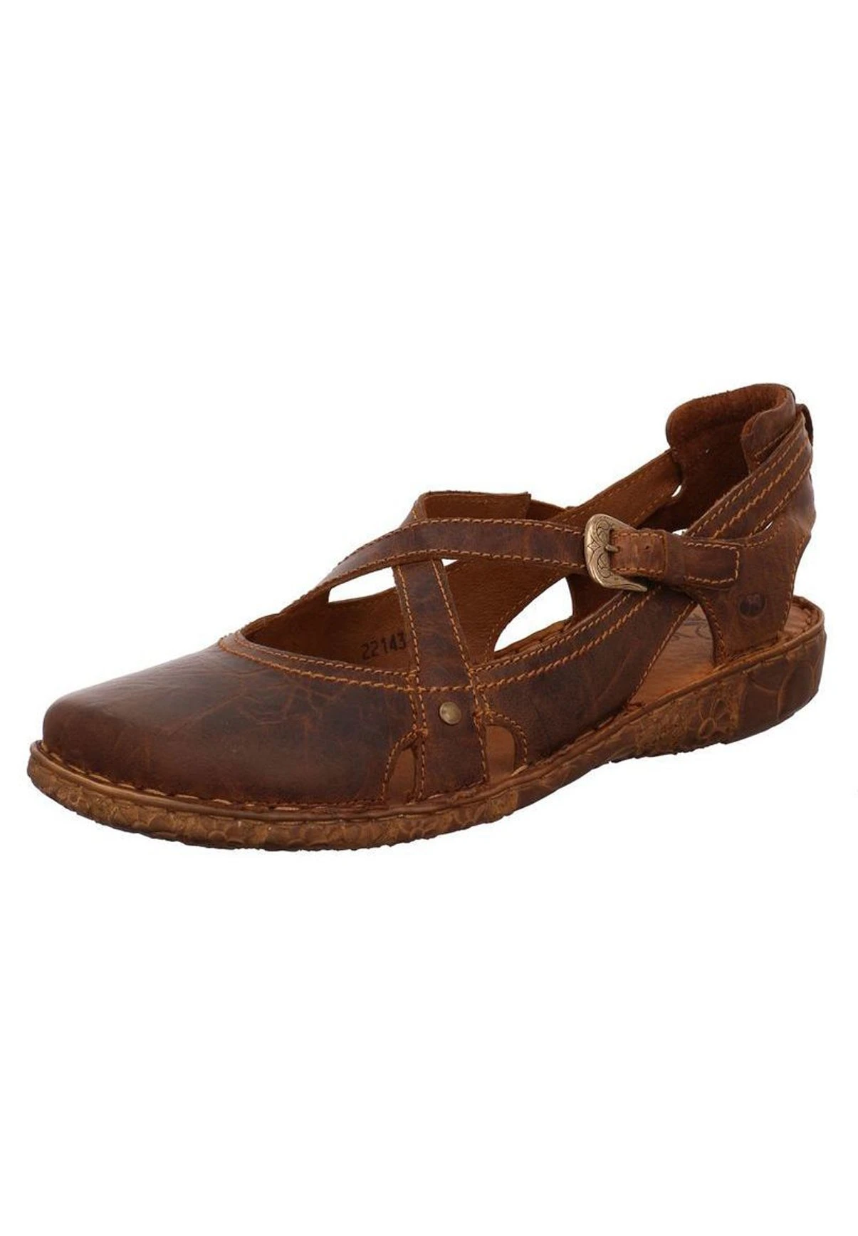 Josef Seibel Sandalias De Cuña - Brandy 2 Josef Seibel Sandalias De Cuña - Brandy - Imagen 2