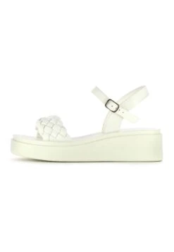 Pearl - Sandalias Con Plataforma - Blanco
