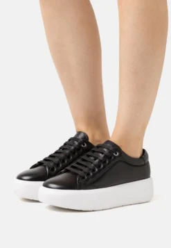 Calvin Klein Bubble Cupsole Lace Up - Zapatillas - Black
