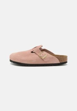 Birkenstock Boston Unisex - Pantuflas - Light Rose