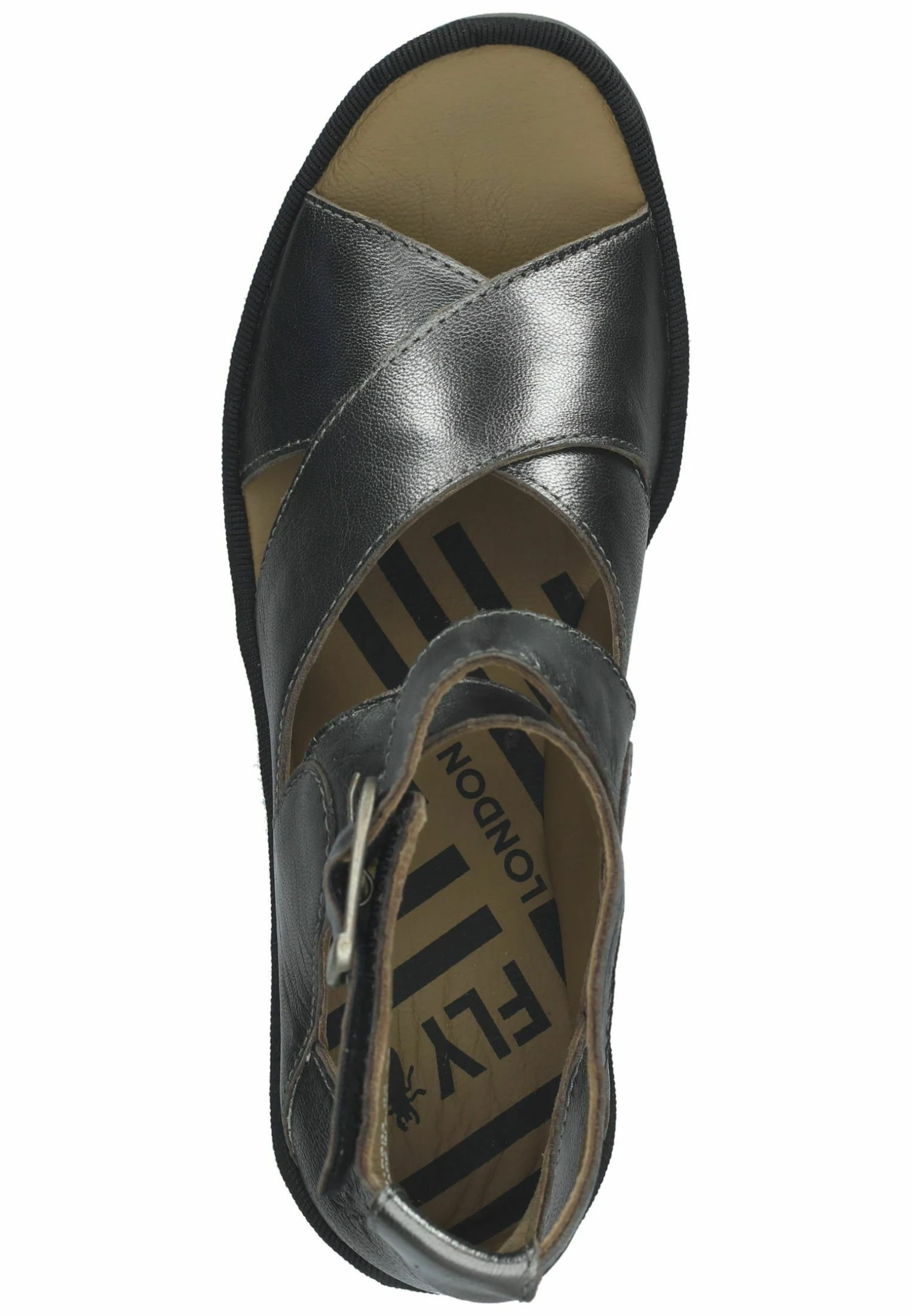 Fly London Sandalias Con Plataforma - Graphite 3 Fly London Sandalias Con Plataforma - Graphite - Imagen 3