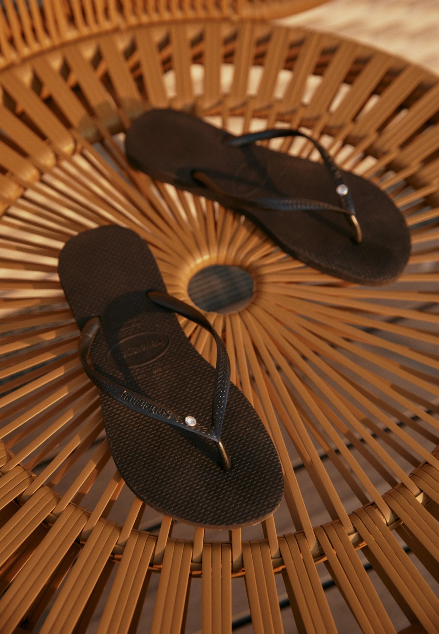 Havaianas Flip Flop Slim Crystal Swarovski Ii - Chanclas De Dedo - Black 2 Havaianas Flip Flop Slim Crystal Swarovski Ii - Chanclas De Dedo - Black - Imagen 2